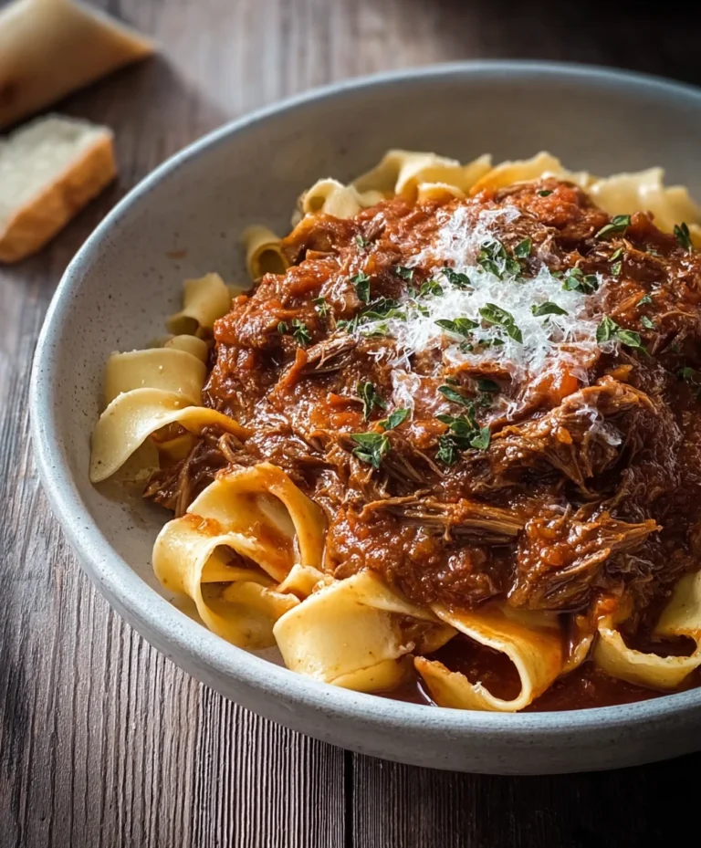 Easy Slow Cooker Beef Ragu Recipe-Hearty & Delicious