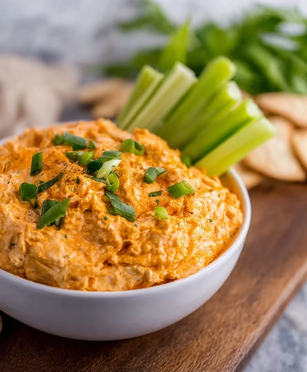 Easy Crockpot Buffalo Chicken Dip Recipe - Party Favorite