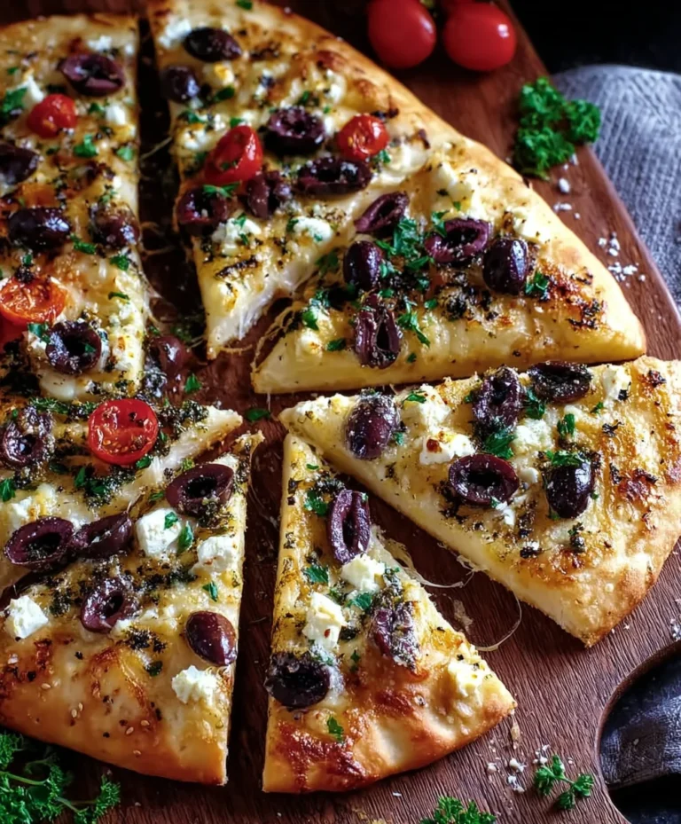 Easy Mediterranean Flatbread Recipe- Quick & Delicious