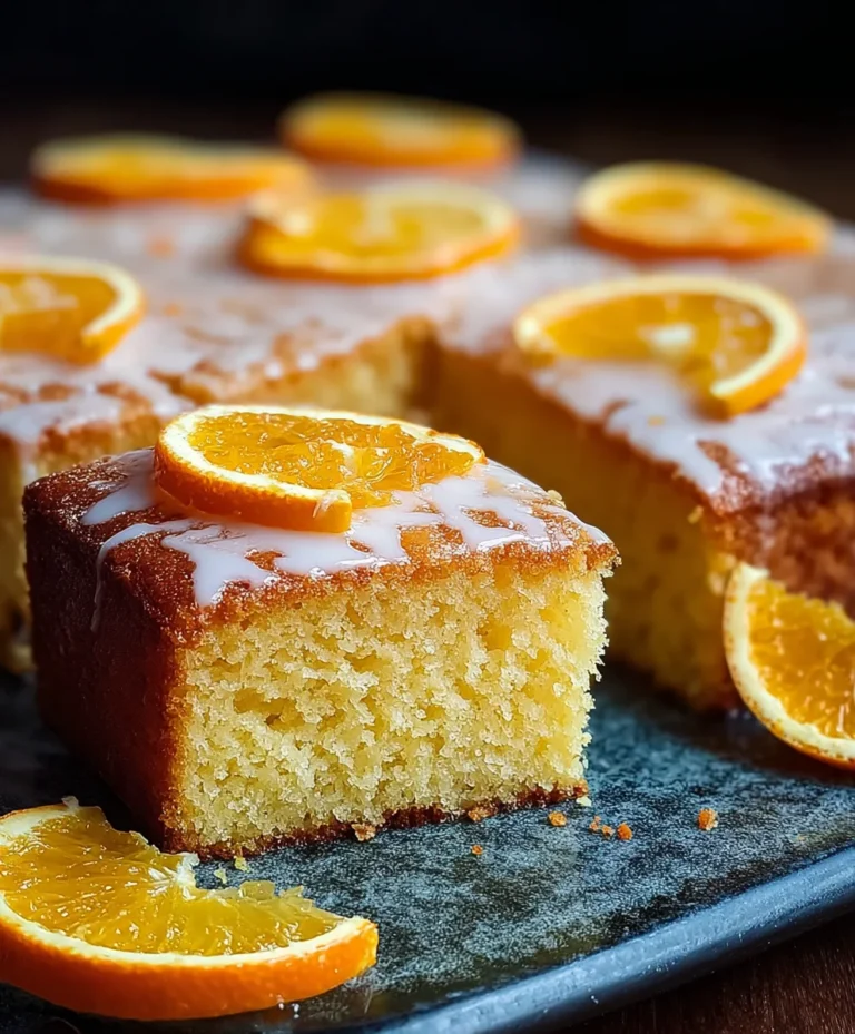 Easy Lemon Drizzle Cake Recipe- Simple Traybake Delight