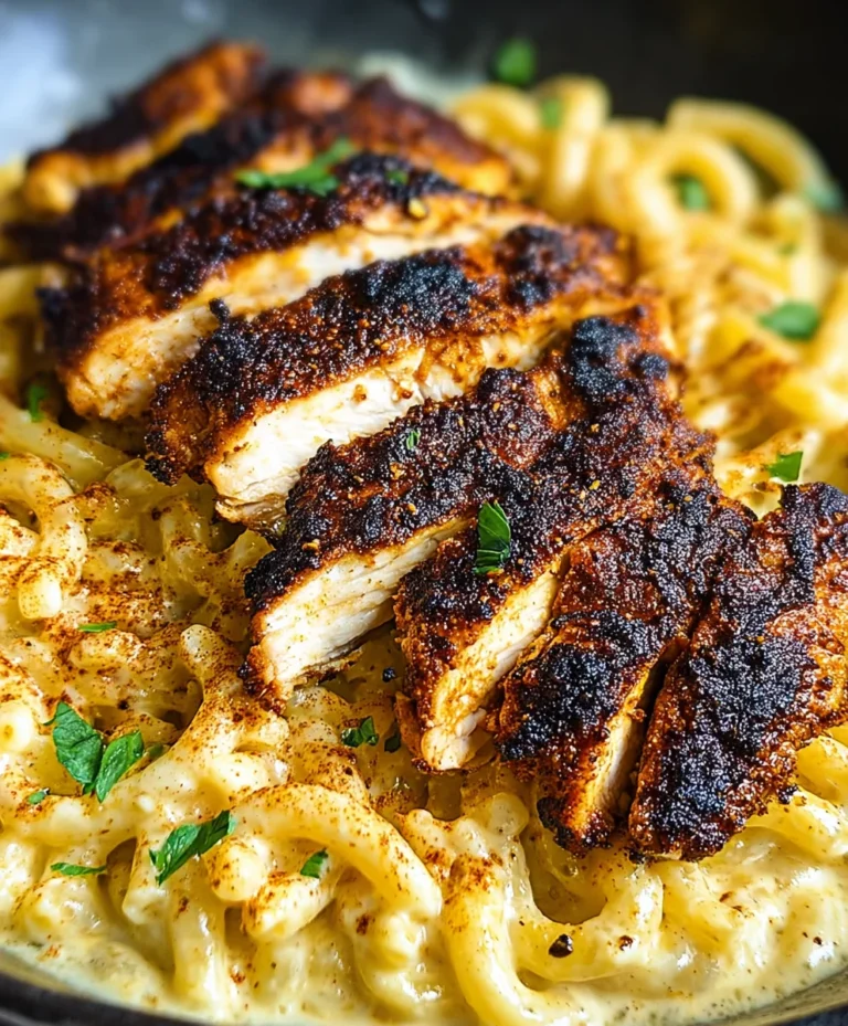 Blackened Cajun Chicken Alfredo – Spicy & Creamy Pasta
