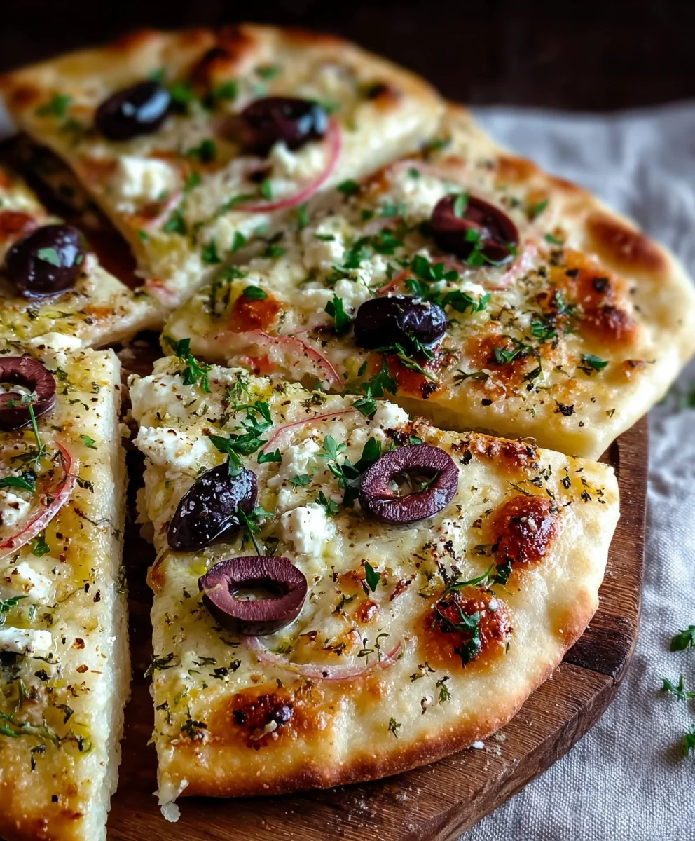 Easy Mediterranean Flatbread Recipe- Quick & Delicious