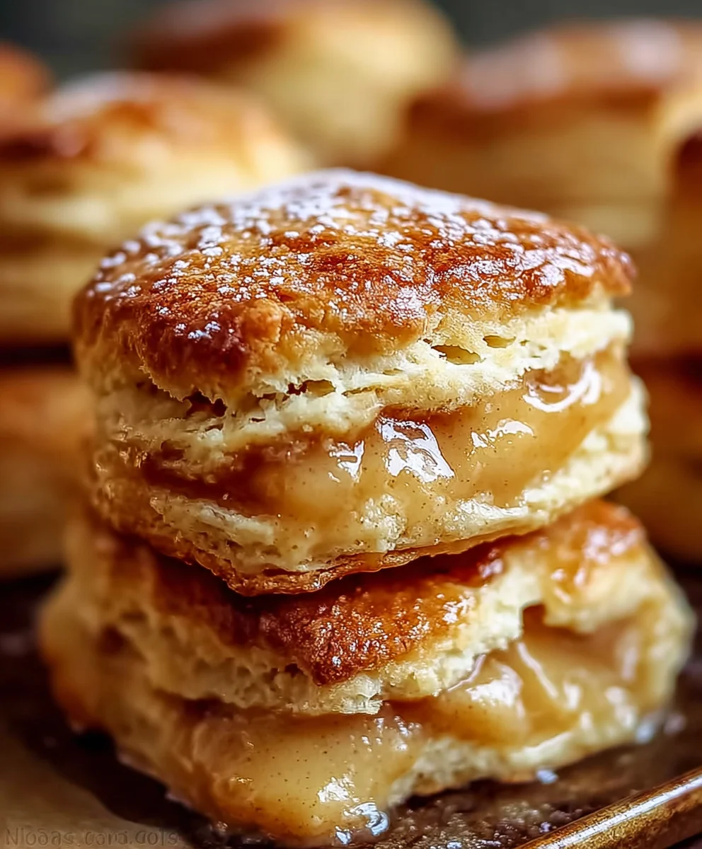 Apple Pie Biscuits - Easy Dessert Recipe