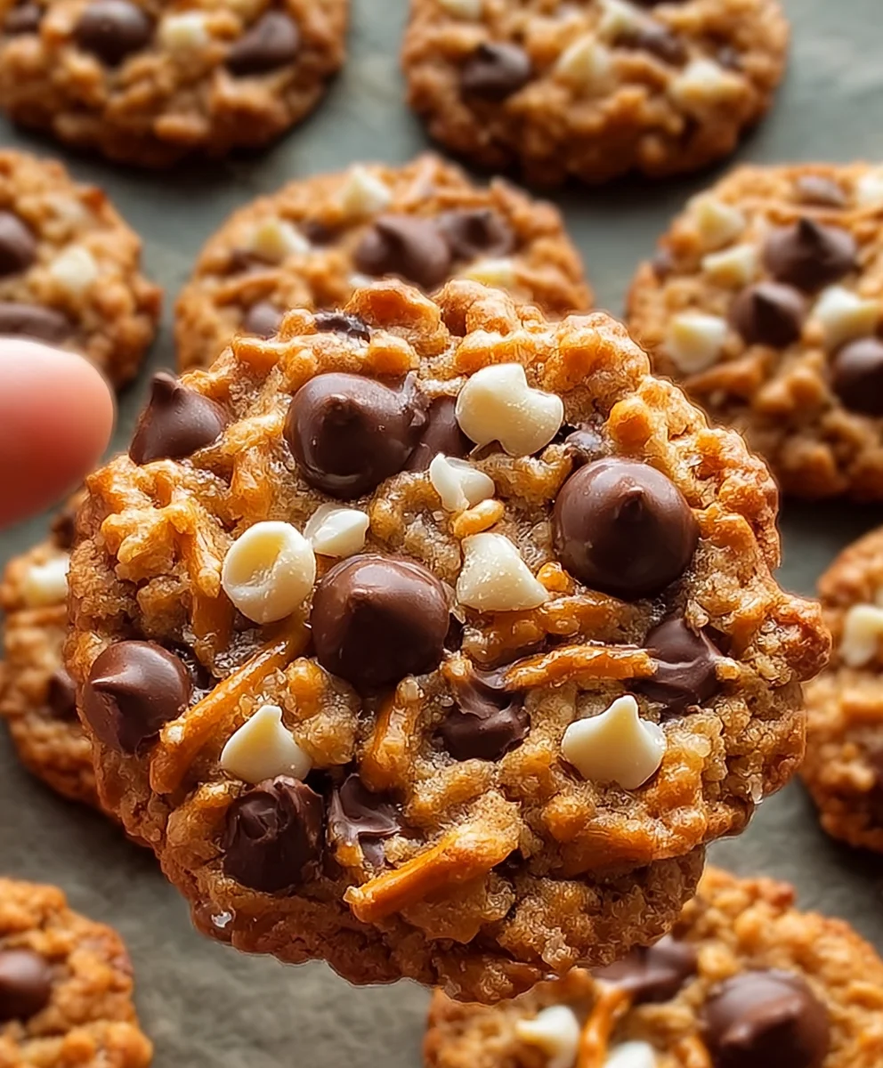 PB Pretzel Cookies-Sweet Salty-Easy Chewy Recipe