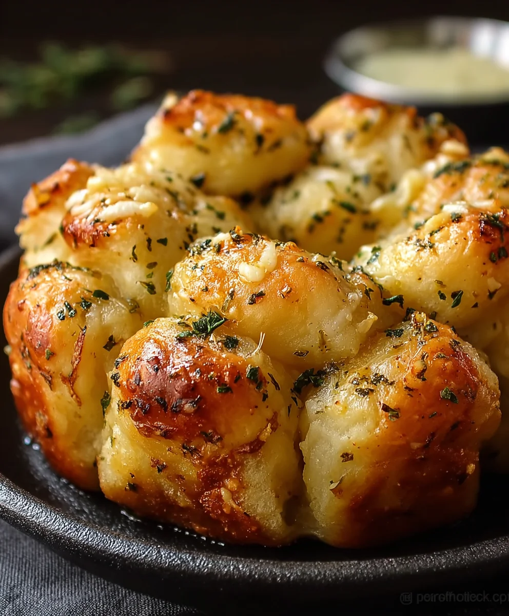Garlic Monkey Bread-Savory Pull-Apart Appetizer