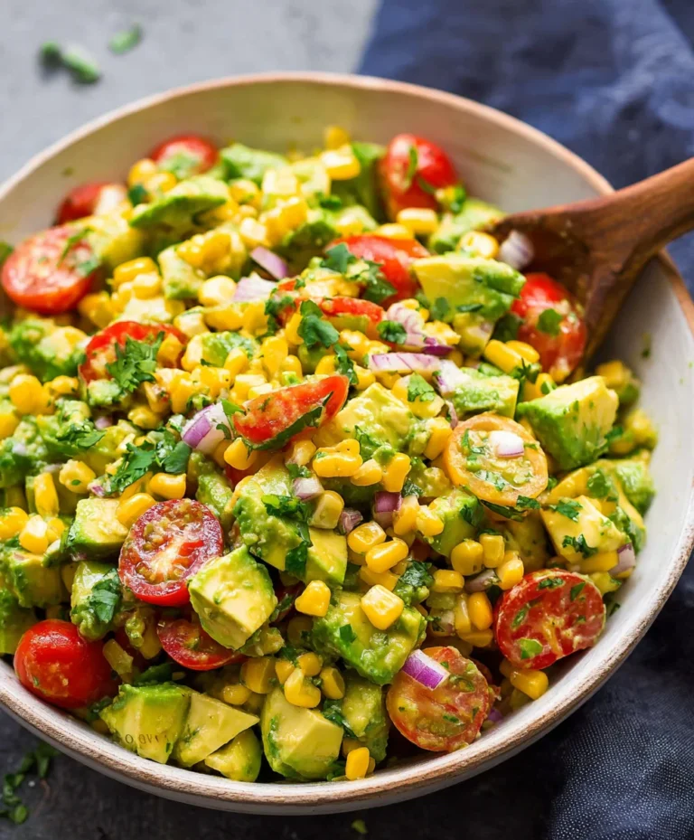 Fresh Avocado Corn Salad Recipe- Easy & Delicious