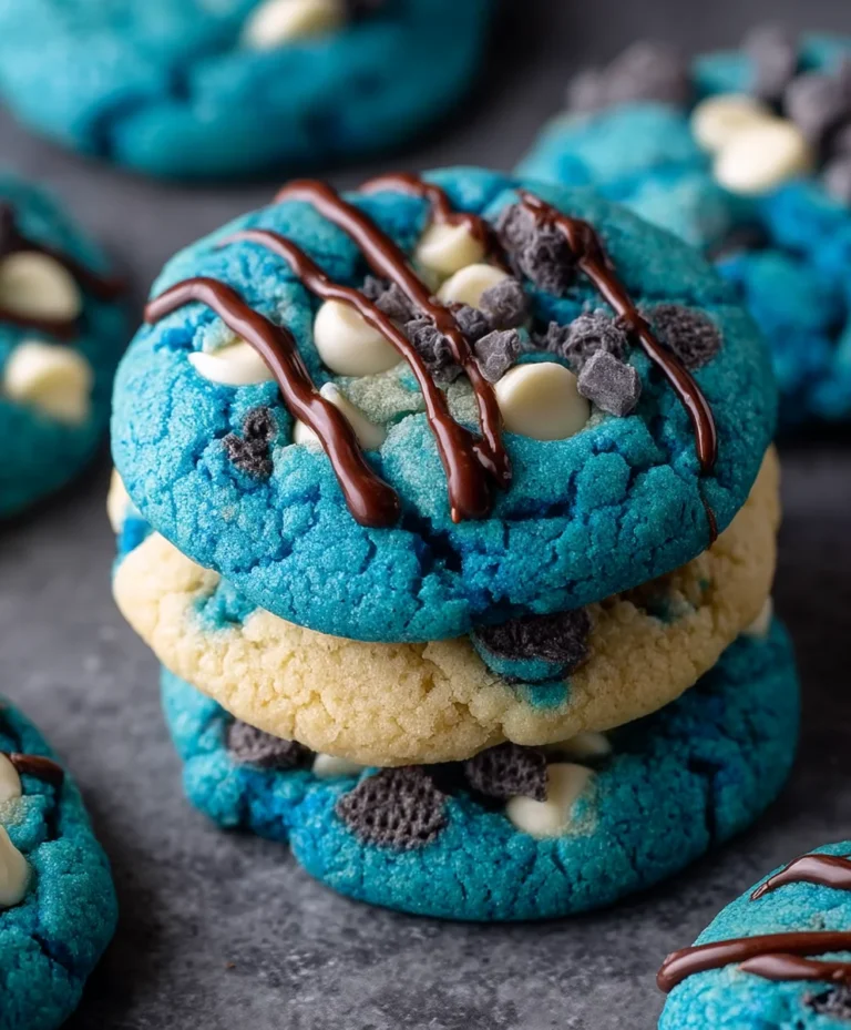 Blue Cookie Monster Cookies – Fun & Delicious Recipe