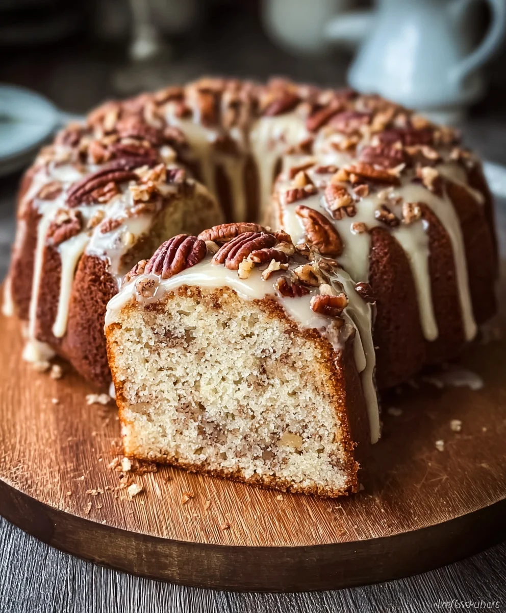 Delicious Butter Pecan Cake Recipe-Easy & Flavorful