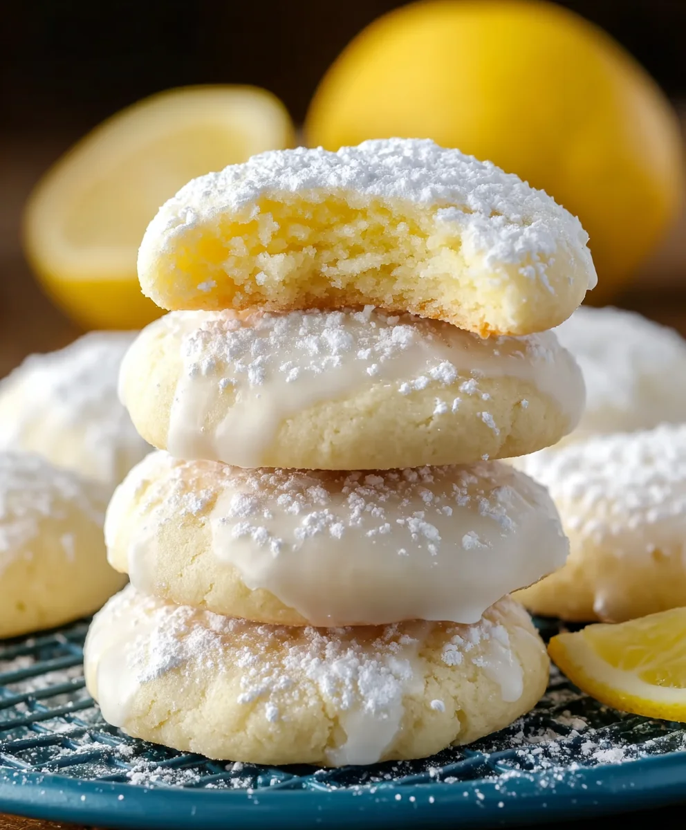 Easy Lemon Meltaway Cookies - Simply Delicious