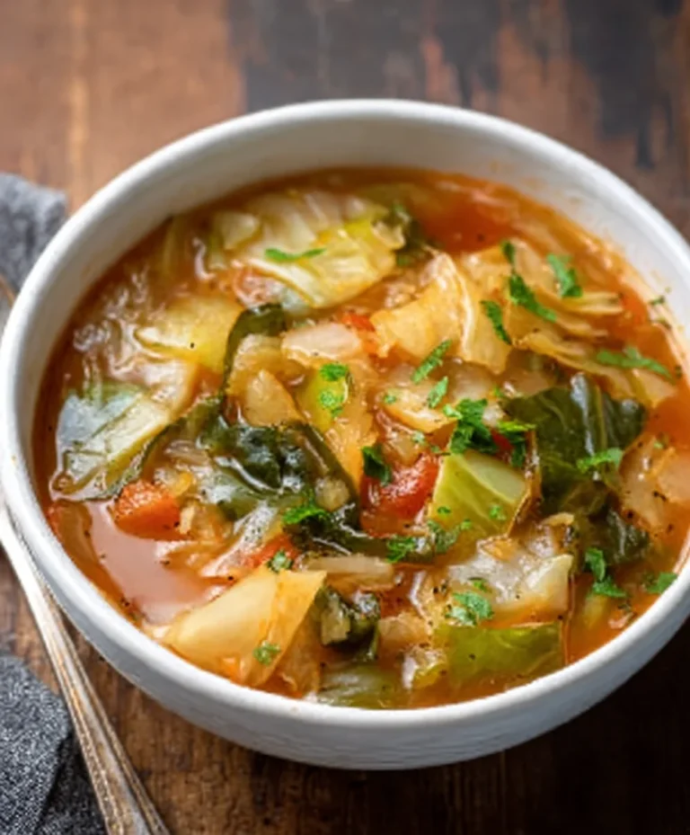 Weight Loss Cabbage Soup – Easy & Delicious Recipe