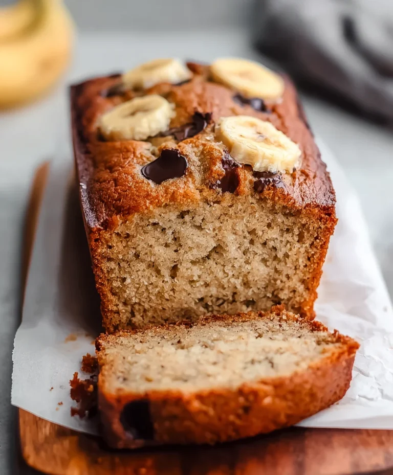 Healthy Greek Yogurt Banana Bread Recipe