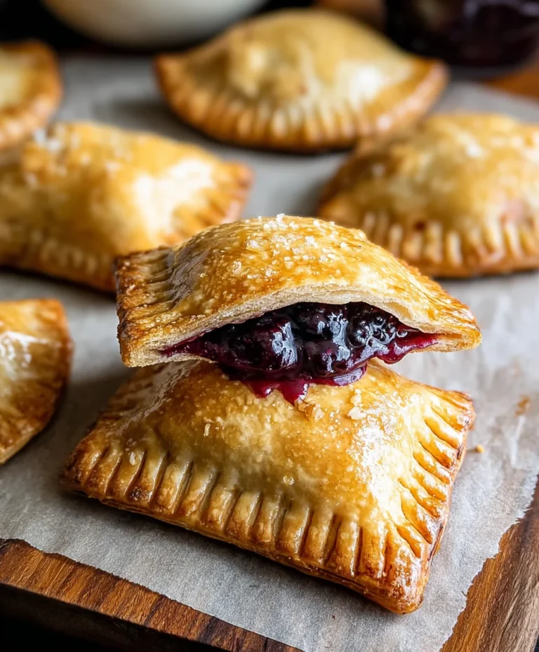 Blackberry Hand Pies- Easy & Delicious Dessert