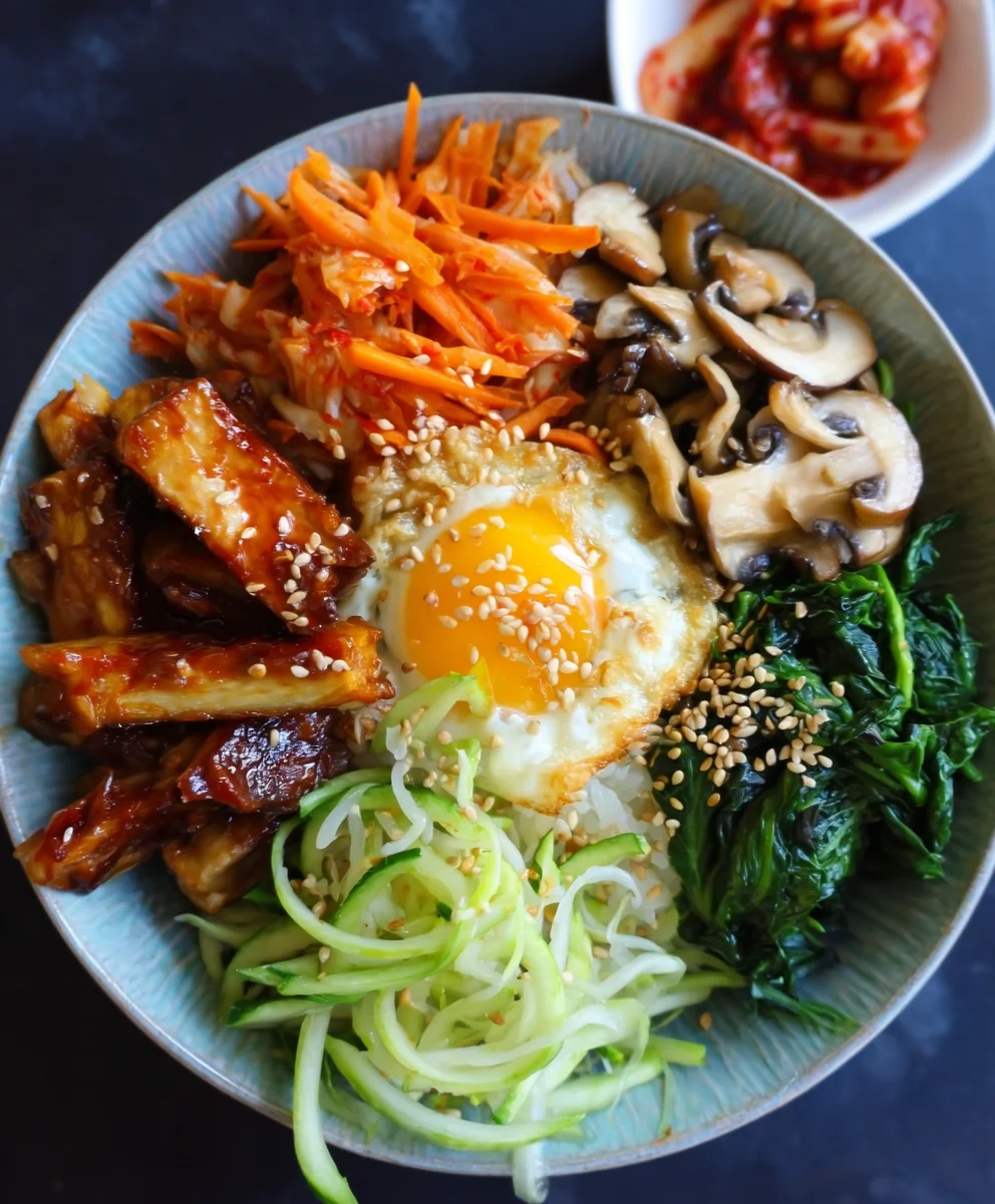 Easy Vegan Bibimbap Recipe - Flavorful & Healthy
