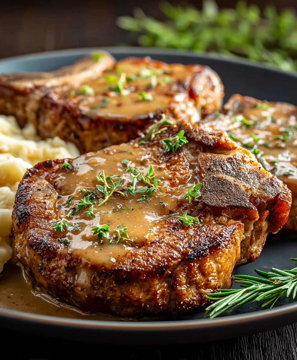 Slow Cooker Ranch Beef Chops - Easy & Delicious