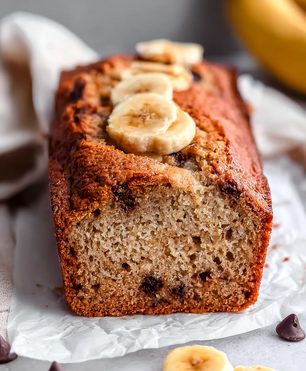 Healthy Greek Yogurt Banana Bread Recipe