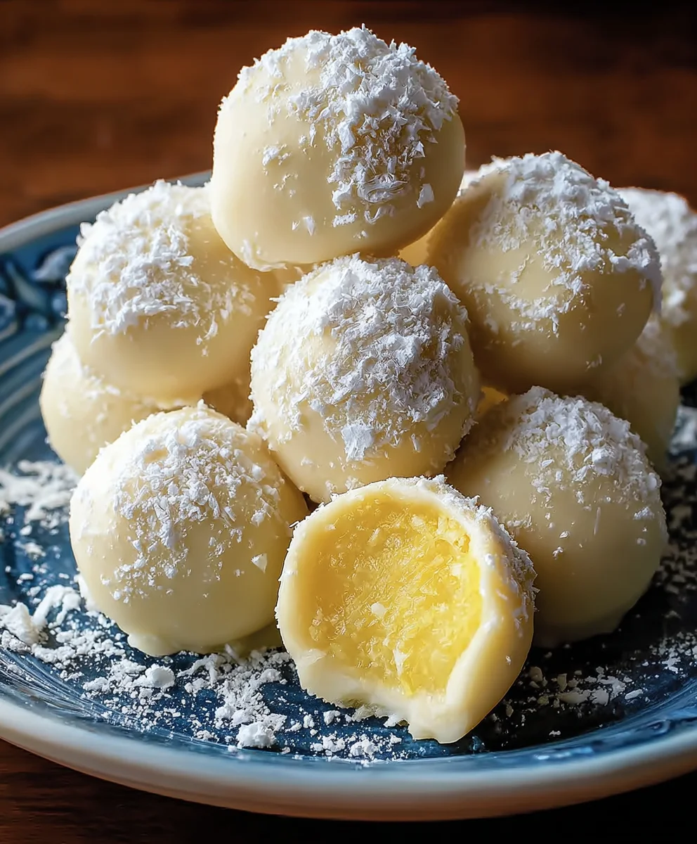 Easy Lemon Truffles- Irresistible Sweet Treat