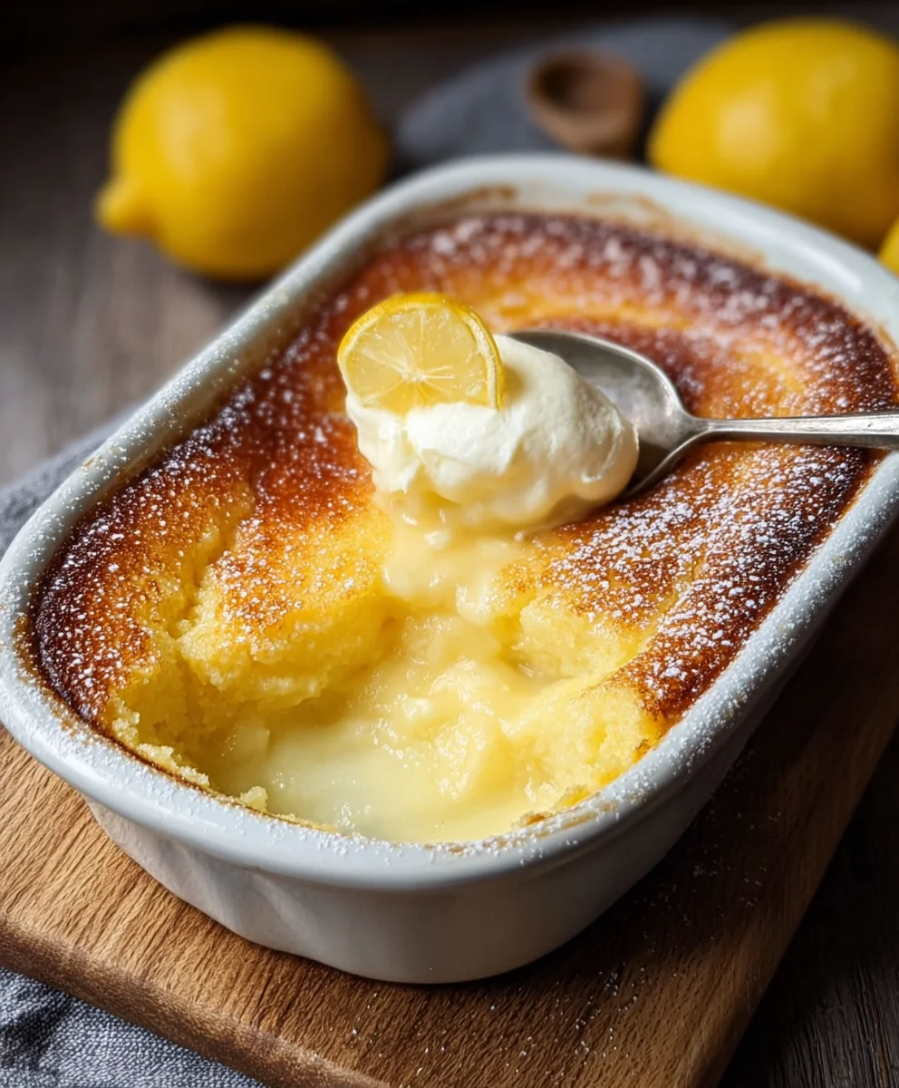 Jamie Oliver's Self Saucing Lemon Pudding Recipe