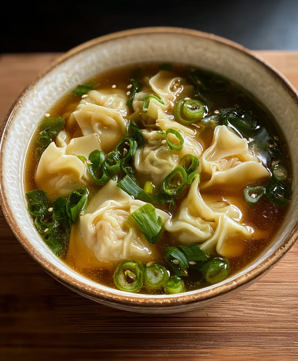 Easy Beef Wonton Soup Recipe - Delicious & Quick