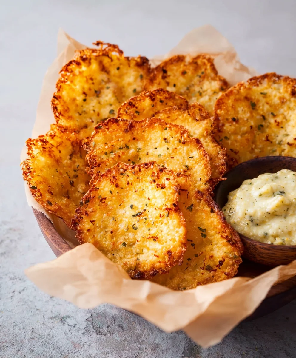 Crispy Cottage Cheese Chips-Healthy Snack Recipe