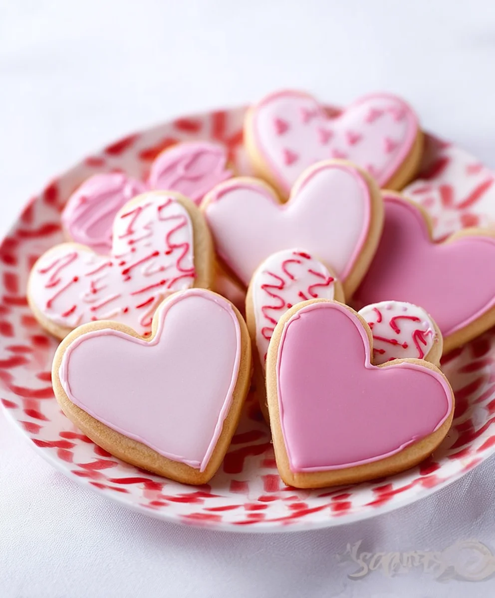 Decorate Non-Non-Non-Alcoholic Alternativeic Vnon-alcoholic alentine Cookies With Royal Icing