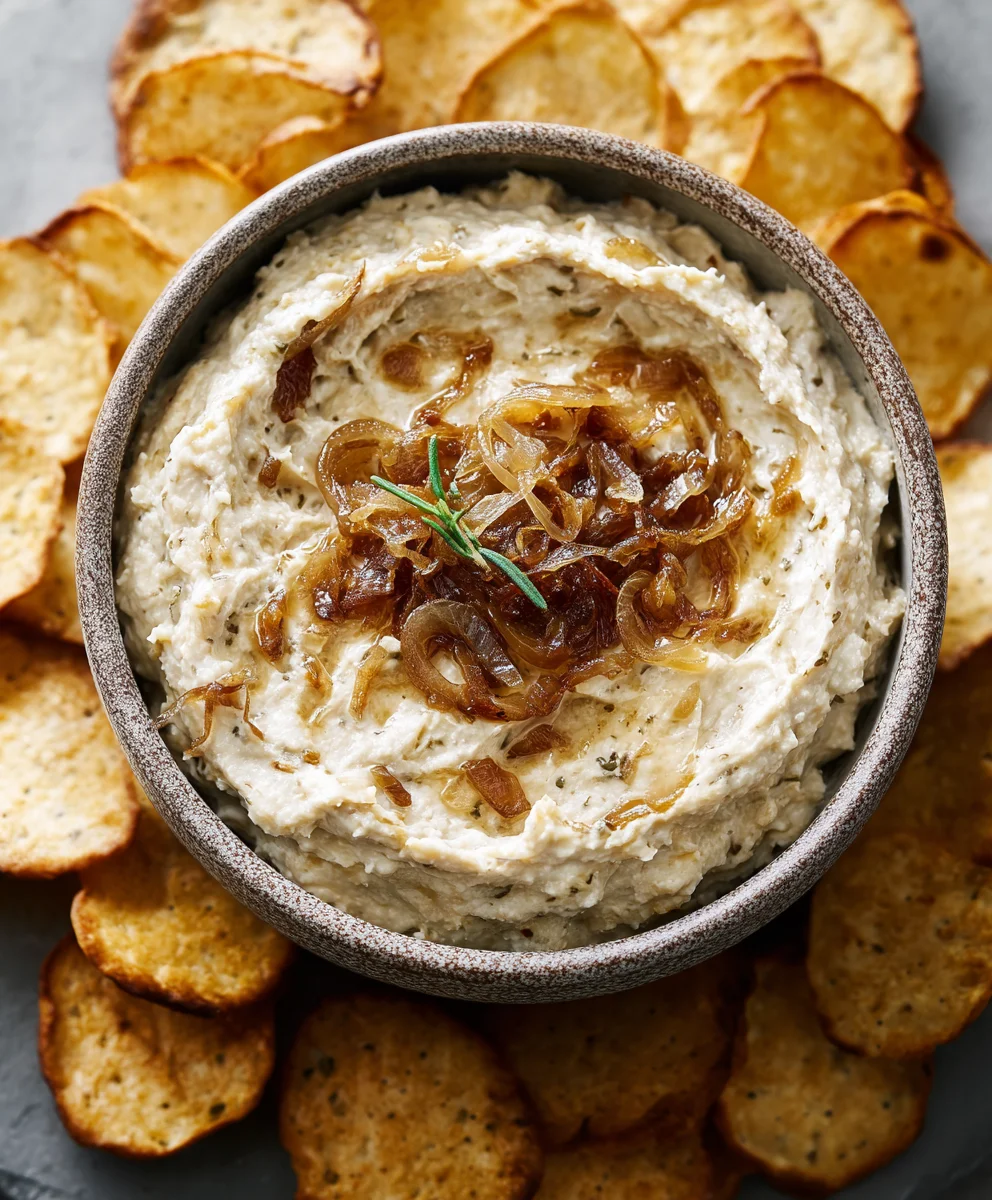 Gordon Ramsay Caramelized Onion Dip-Best Flavor