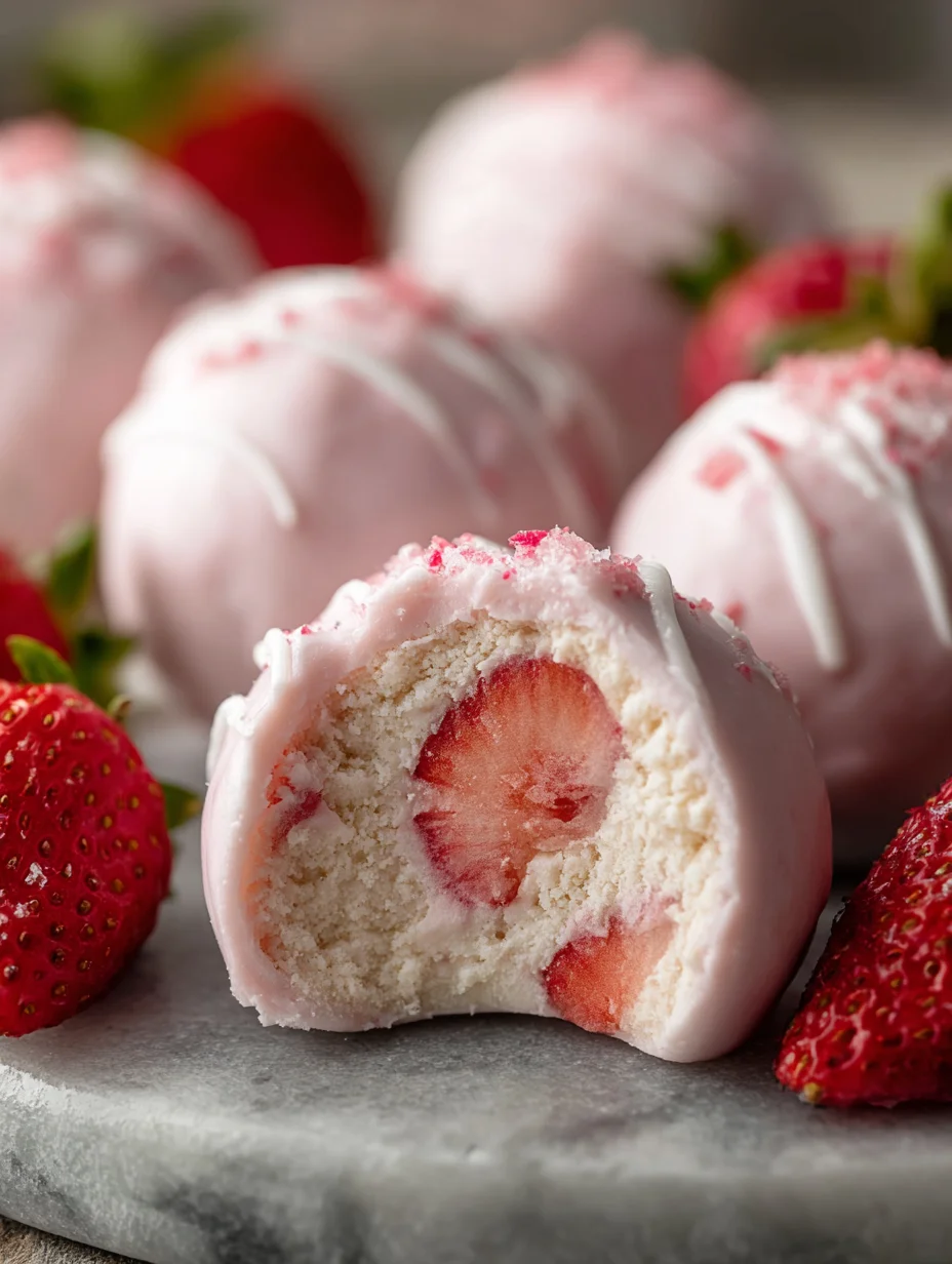 Easy Strawberry Yogurt Bites - Quick & Delicious Snack