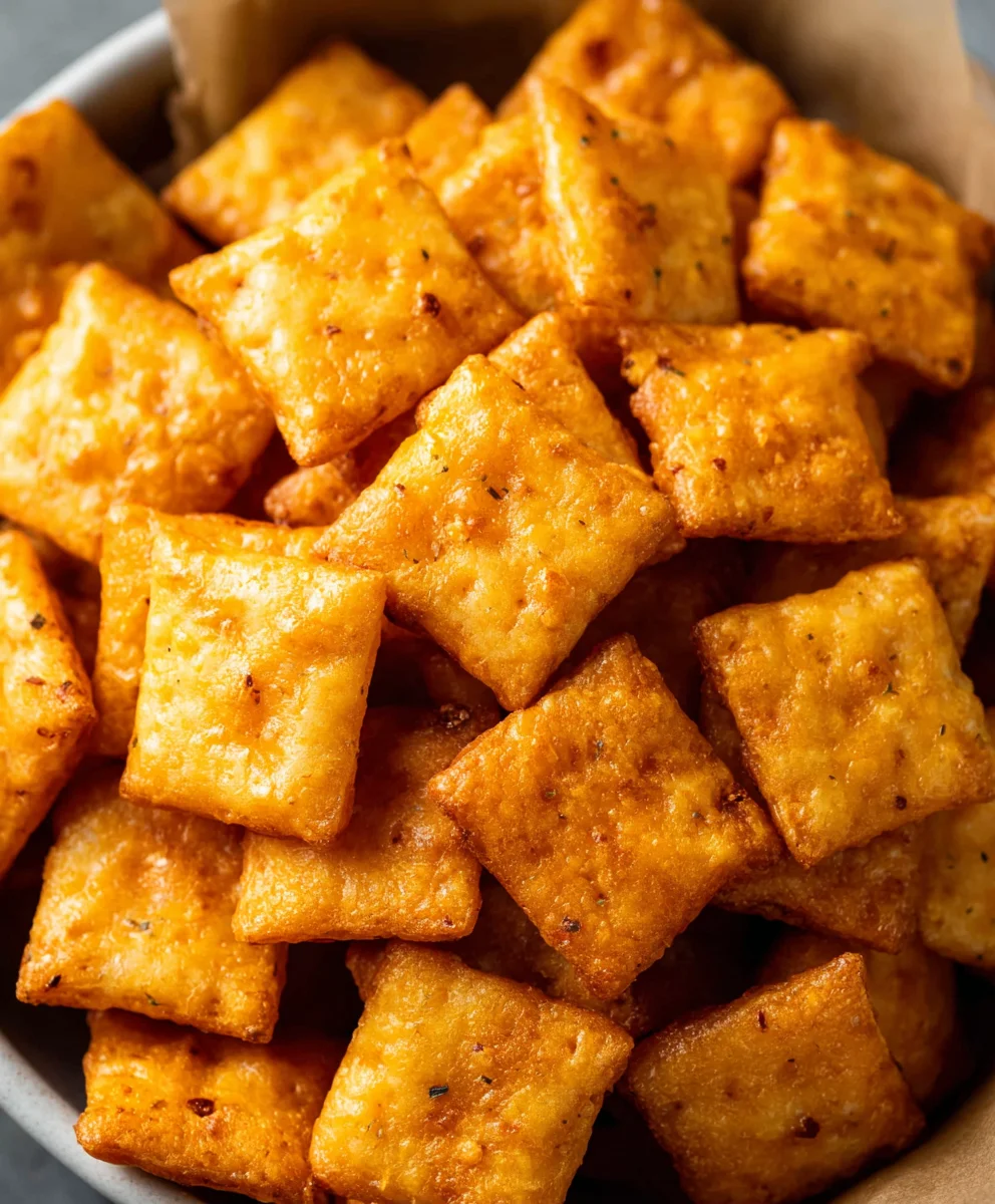 Easy Homemade Cheez Its Recipe - Delicious Snack