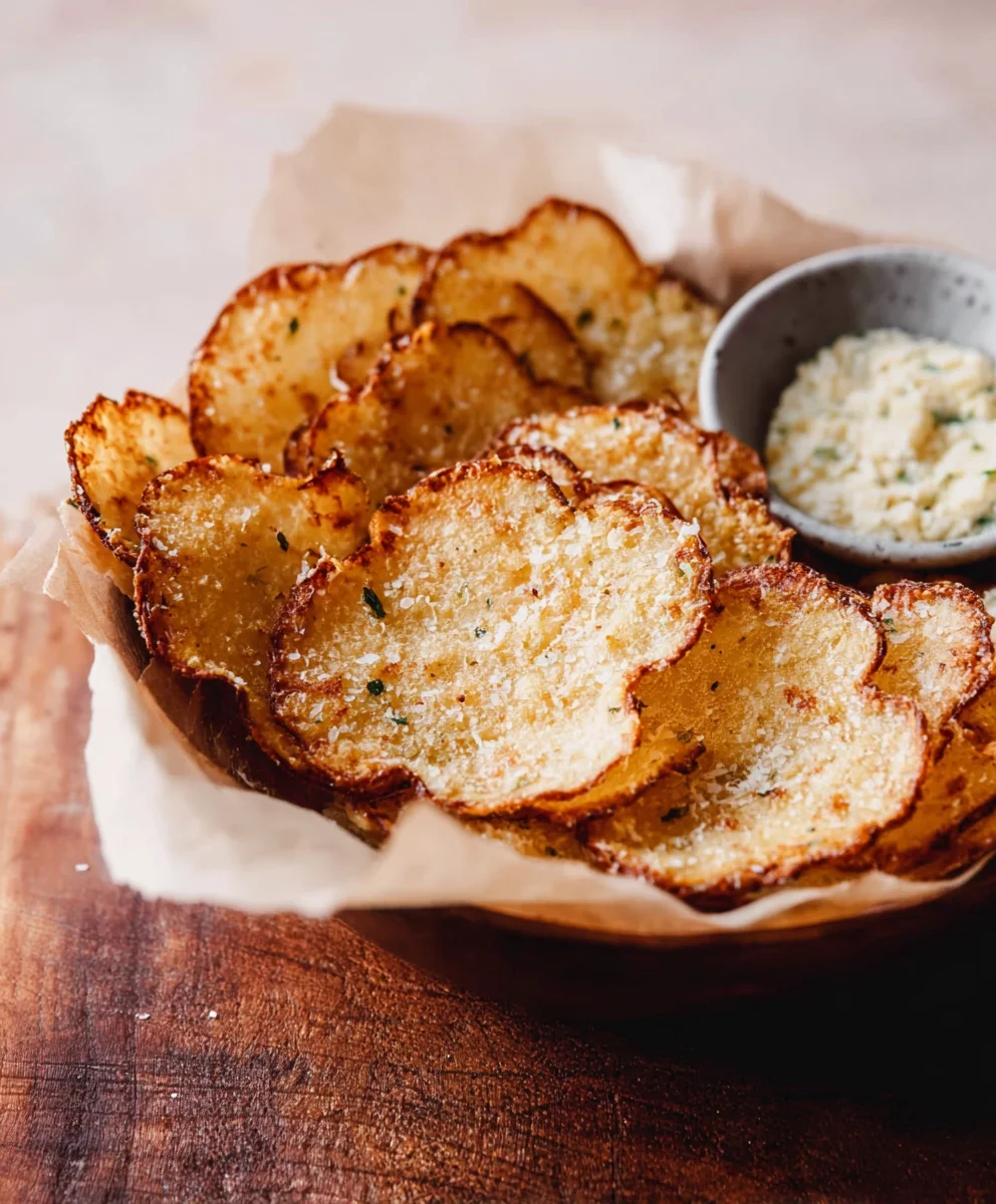 Crispy Cottage Cheese Chips-Healthy Snack Recipe