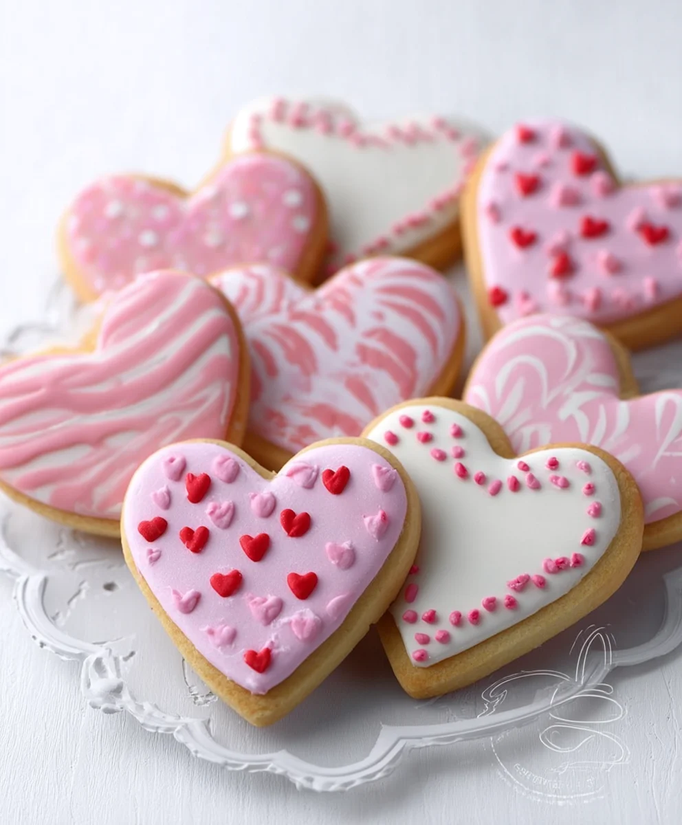 Decorate Non-Non-Non-Alcoholic Alternativeic Vnon-alcoholic alentine Cookies With Royal Icing