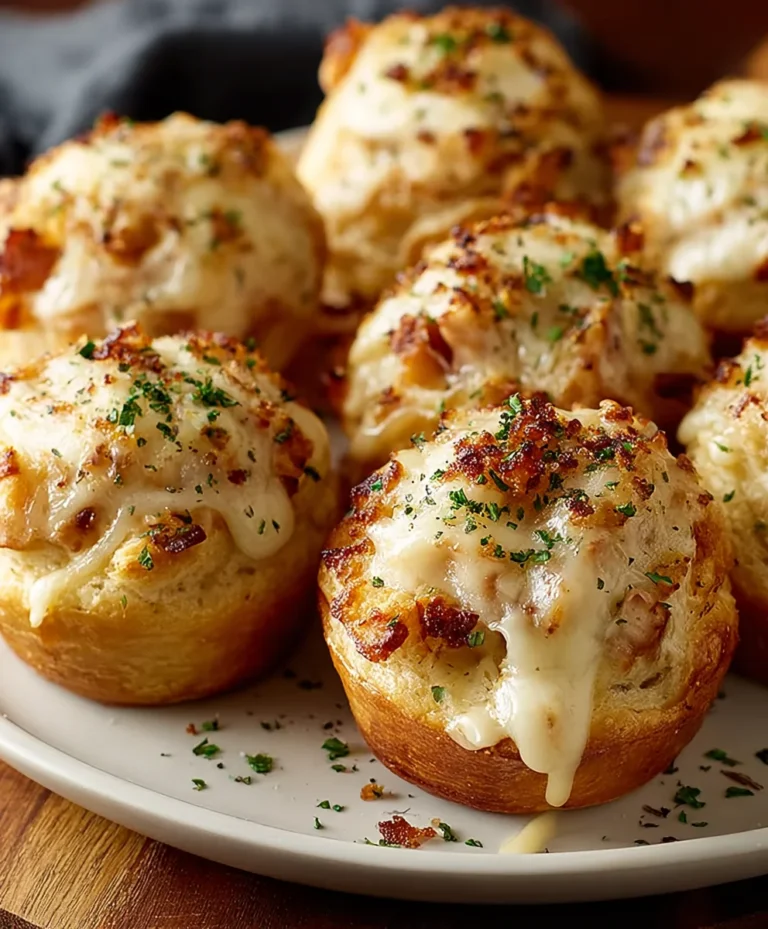 Crazy Puffs Chicken Alfredo-Little Caesars Style