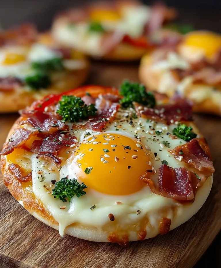 Easy English Muffin Breakfast Pizza – Quick Meal