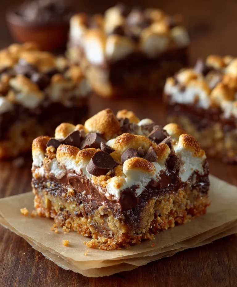S’mores Seven Layer Bars-Decadent Sweet Treat
