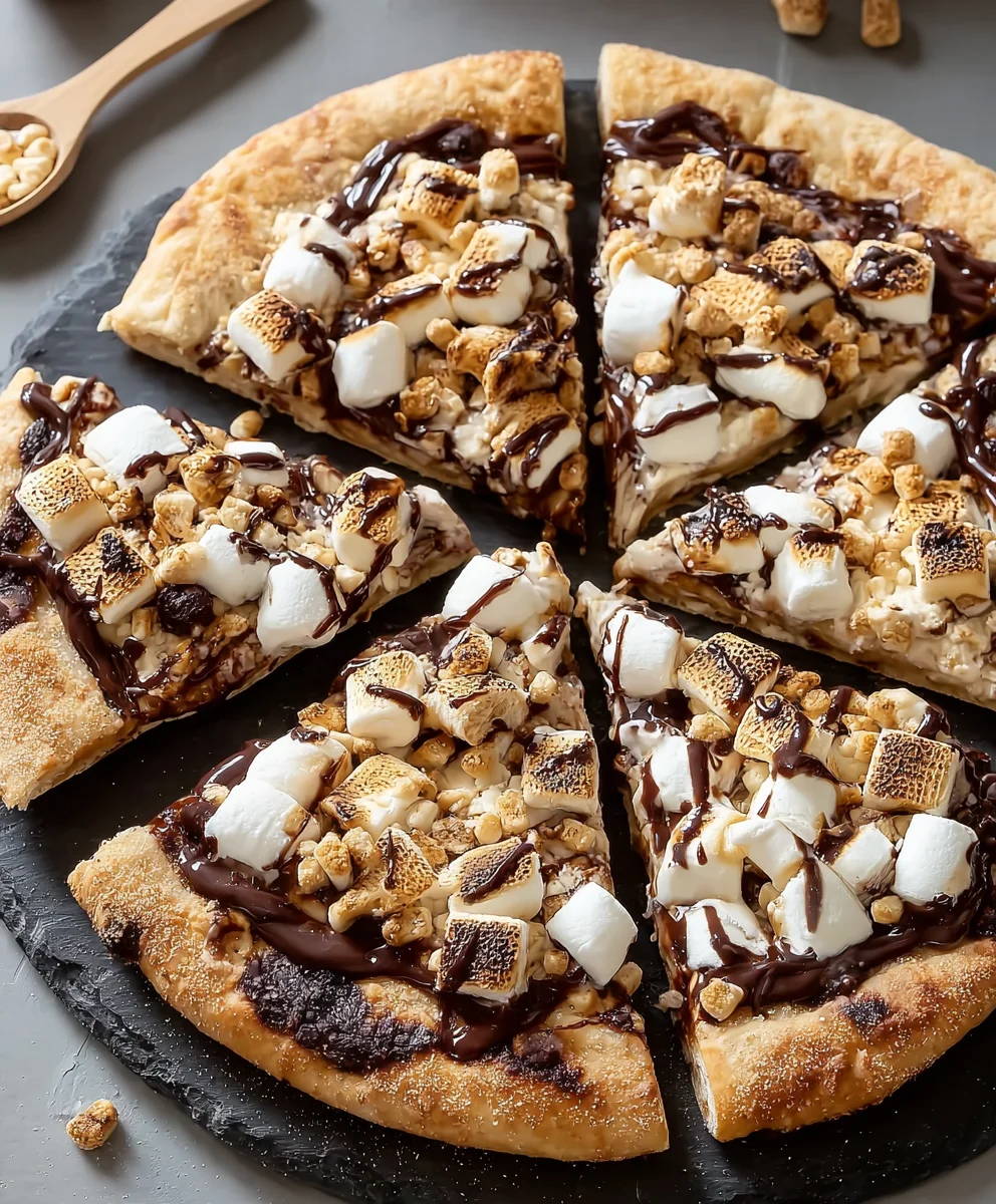 Easy Smores Pizza Recipe - Delicious Dessert Treat