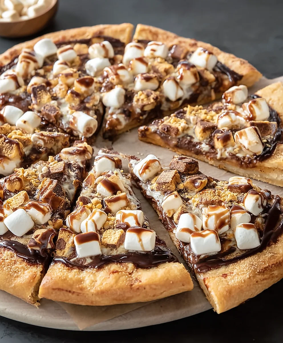 Easy Smores Pizza Recipe - Delicious Dessert Treat
