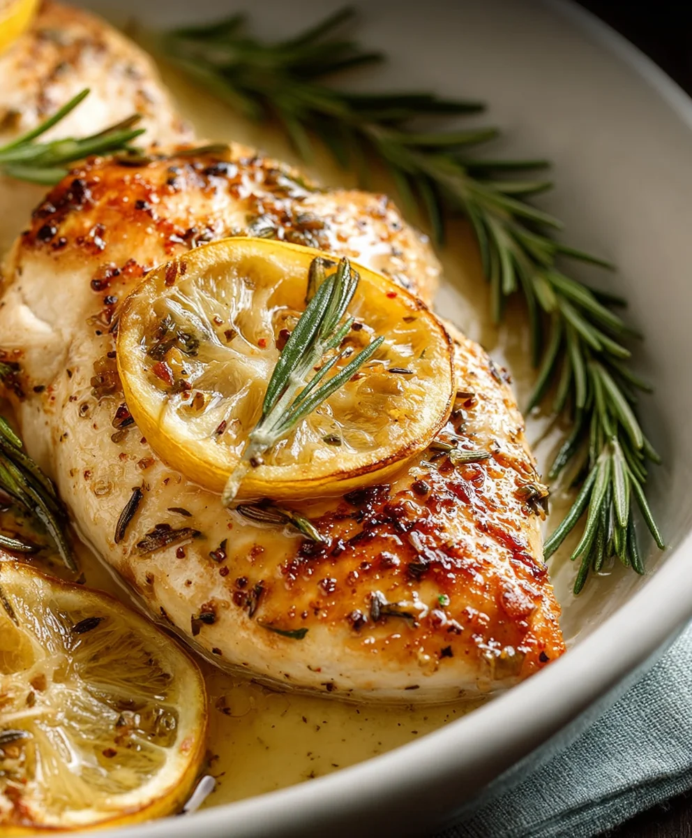 Lemon Rosemary Beef - Juicy & Flavorful Recipe