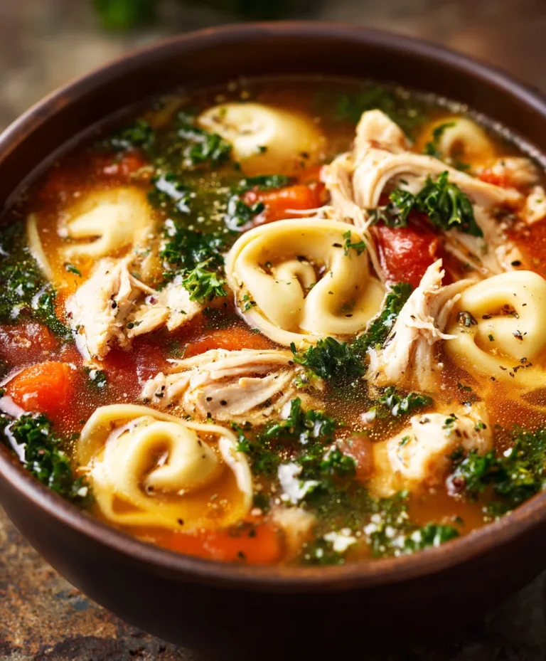 Easy Chicken Tortellini Soup Recipe – Quick Comfort Food