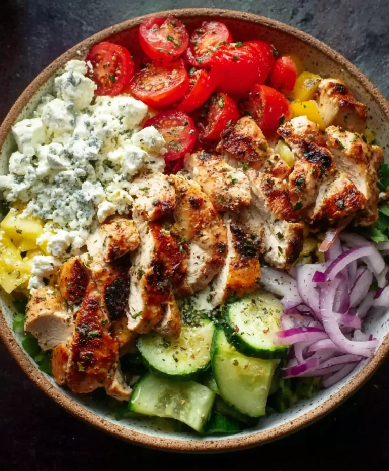 Greek Chicken Bowls- Easy & Delicious Dinner