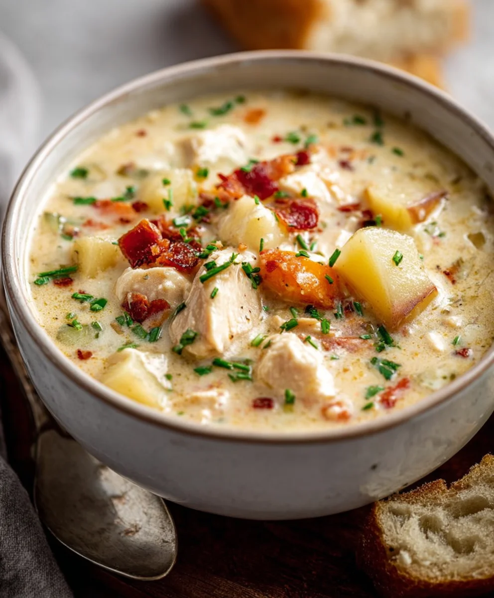 Easy Potato Soup Recipe - Creamy & Delicious