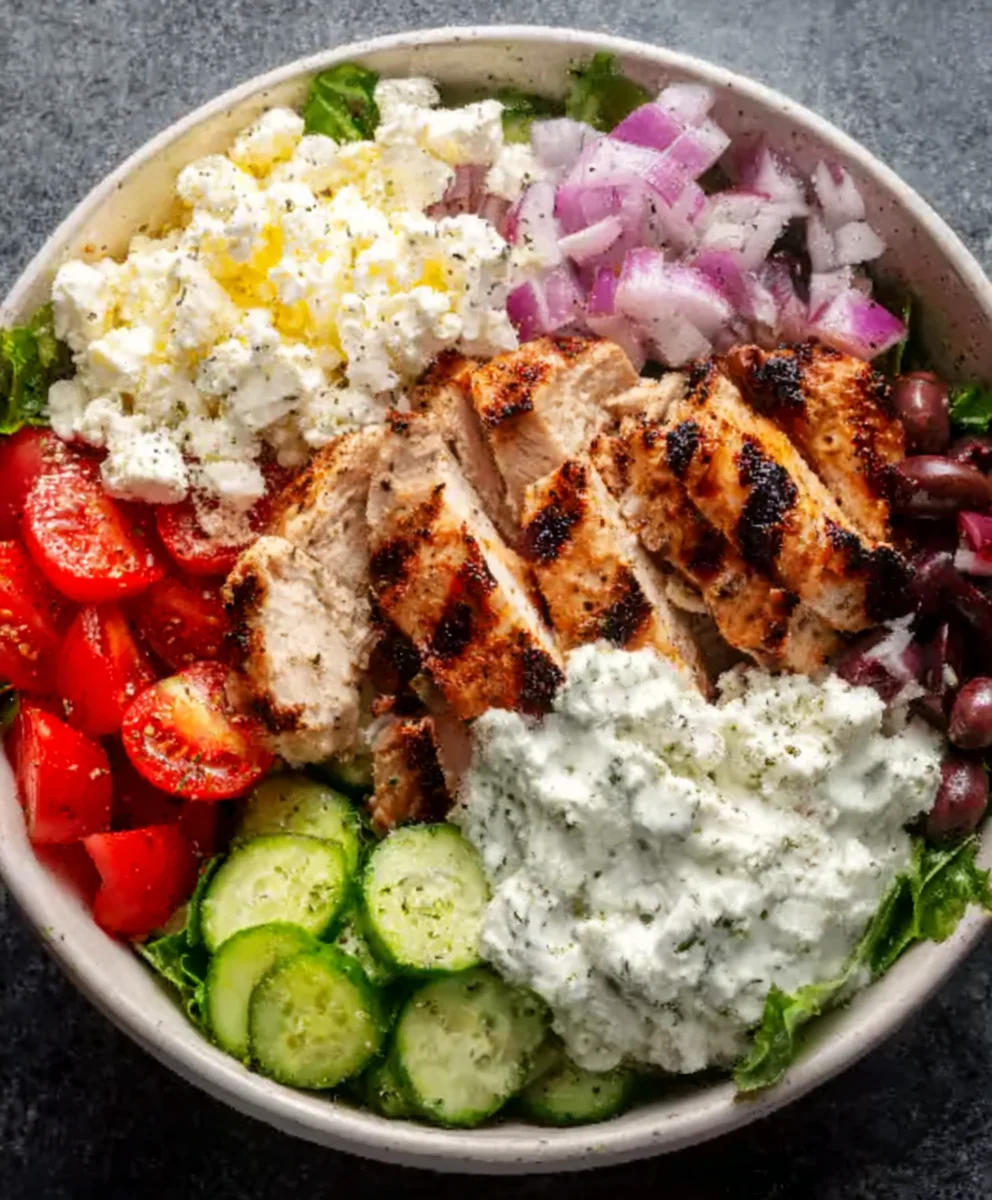 Greek Chicken Bowls- Easy & Delicious Dinner
