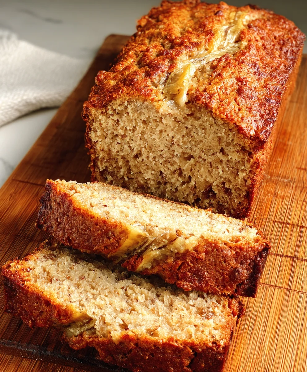 Moist Cottage Cheese Banana Bread-Healthy Twist