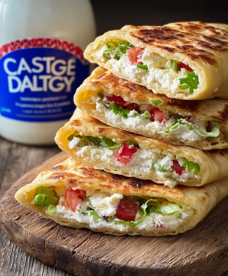 Easy Cottage Cheese Flatbread Quick Recipe
