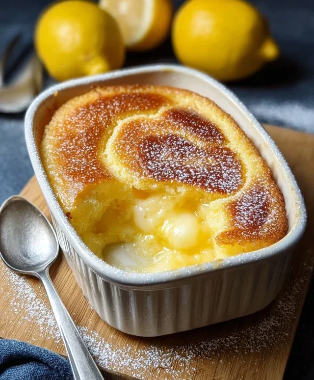 Jamie Oliver Self Saucing Lemon Pudding