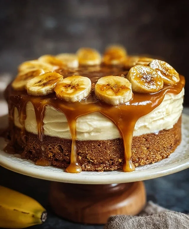 Bananas Foster Cake