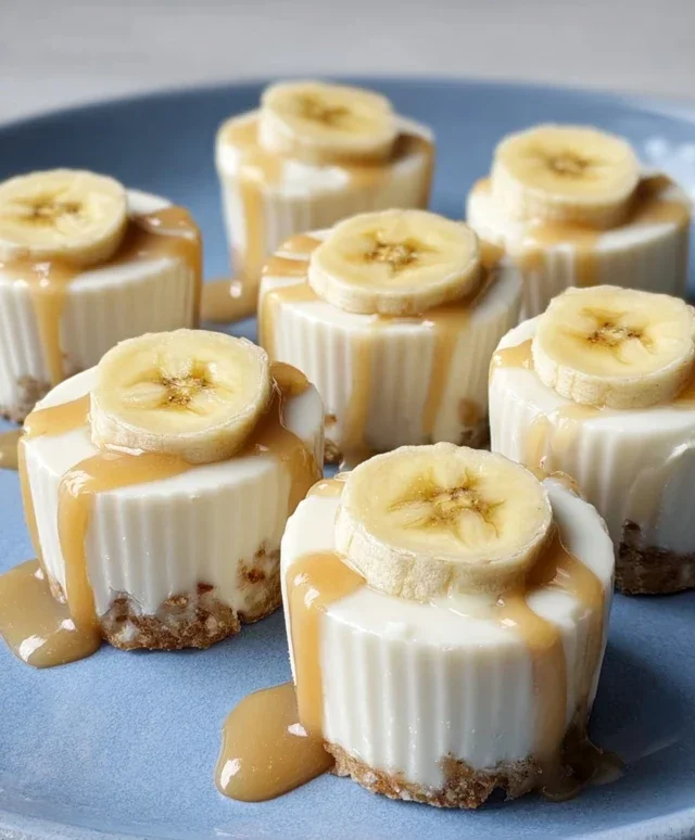 Frozen Banana Yogurt Bites