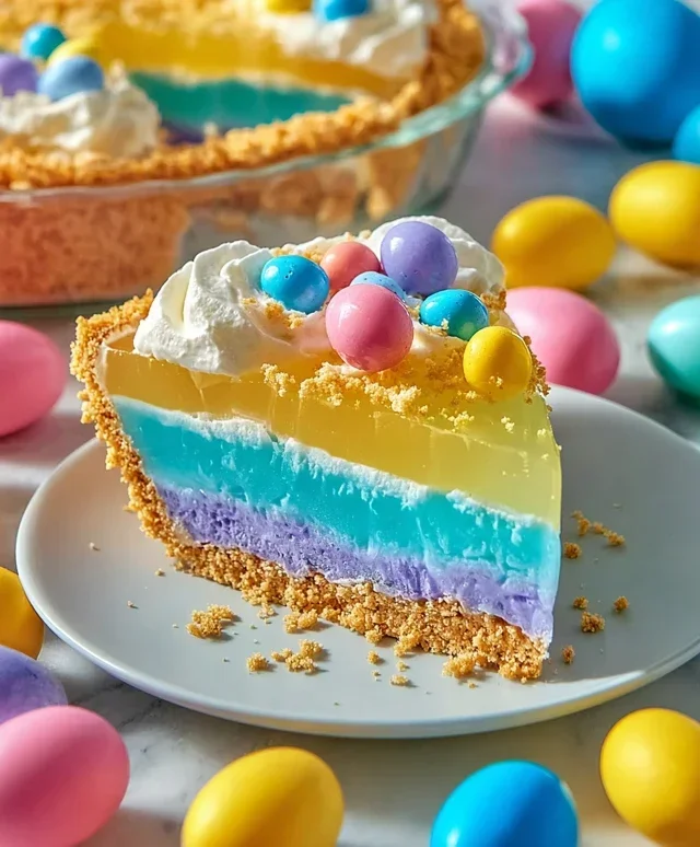 Easter Jello-O Pie