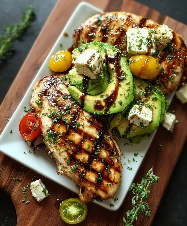 Grilled California Avocado Chicken Recipe
