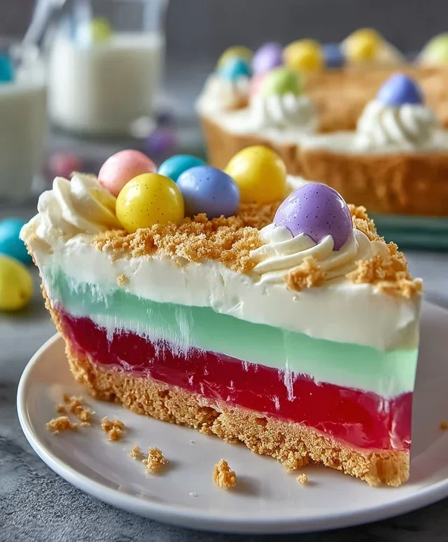 Easter Jello-O Pie
