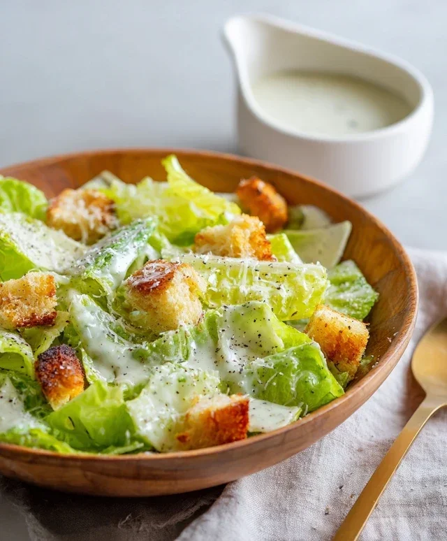Homemade Caesar Salad Dressing