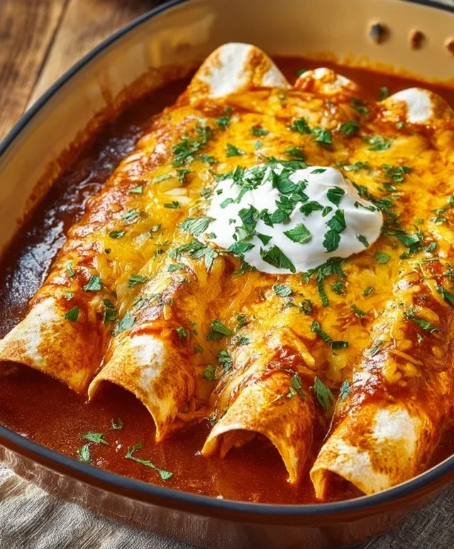Delicious Chicken Enchiladas