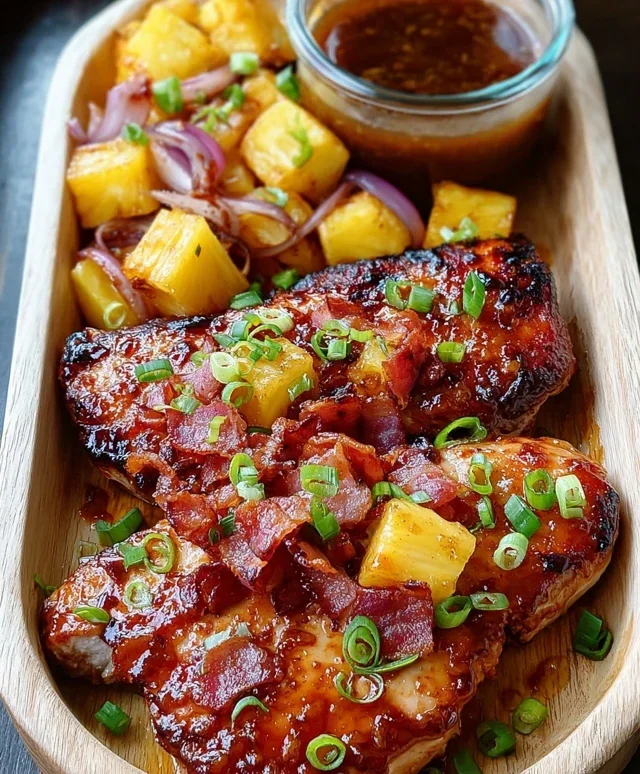 Beef Beef Bacon Pineapple BBQ Chicken